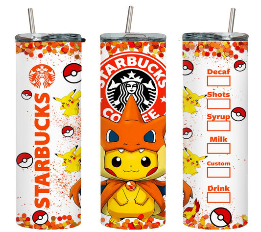 Pikachu Starbucks-8612 - tumbler
