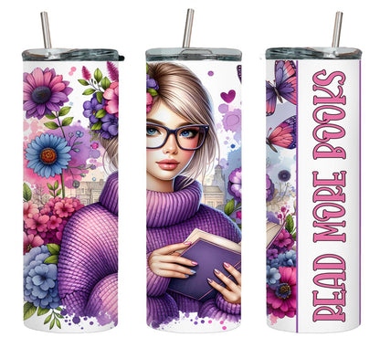 Book Lover-8143 - tumbler