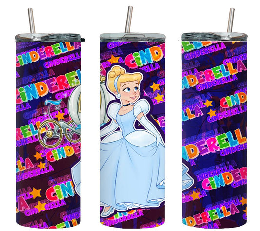 Princess Cinderella-9326 - tumbler