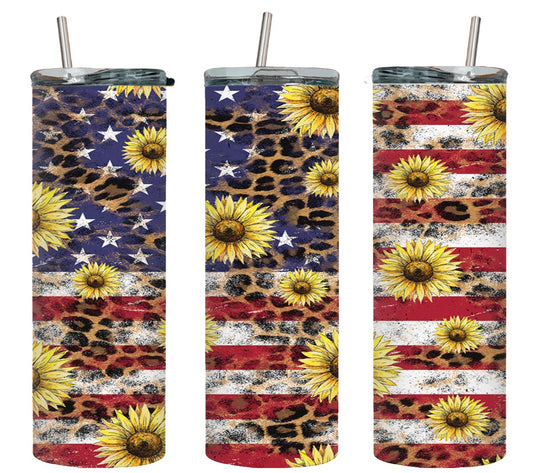 USA Sunflower - tumbler