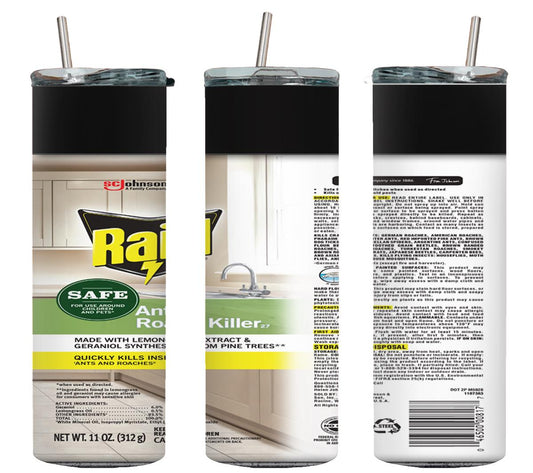 Raid Safe Ant and Roach - tumbler
