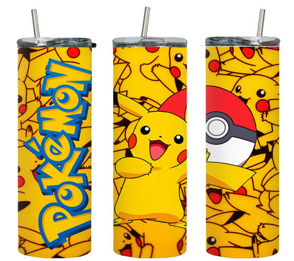 Yellow Electric Rodent-7976 - tumbler