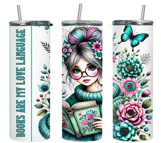 Book Lover - tumbler
