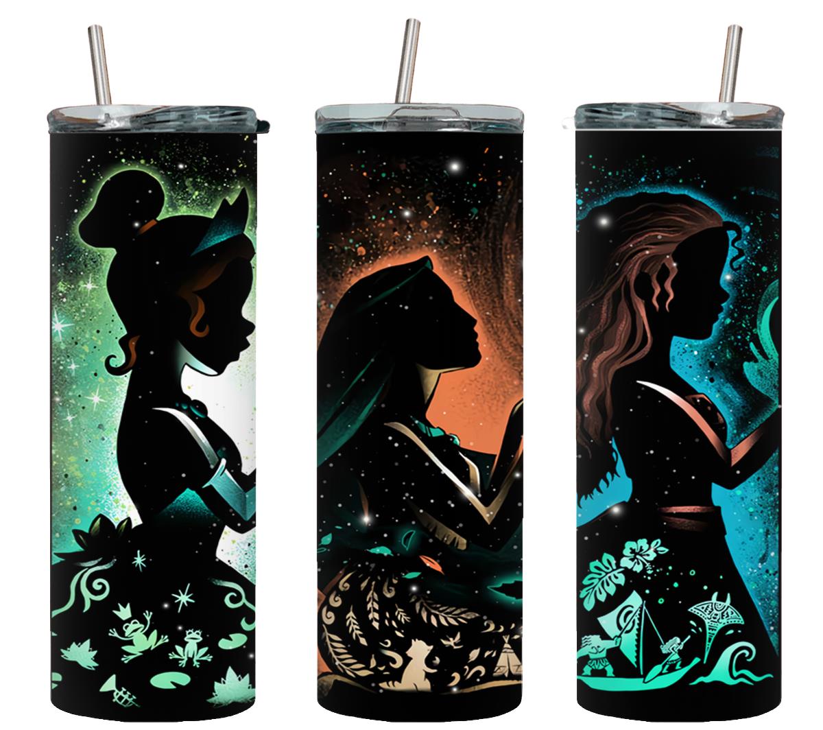 Neon Princess-9421 - tumbler