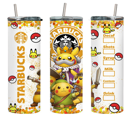 Pikachu Starbucks-8611 - tumbler