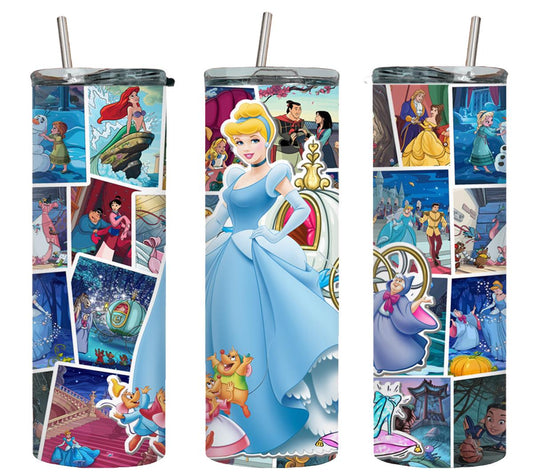 Princess Cinderella-9329 - tumbler