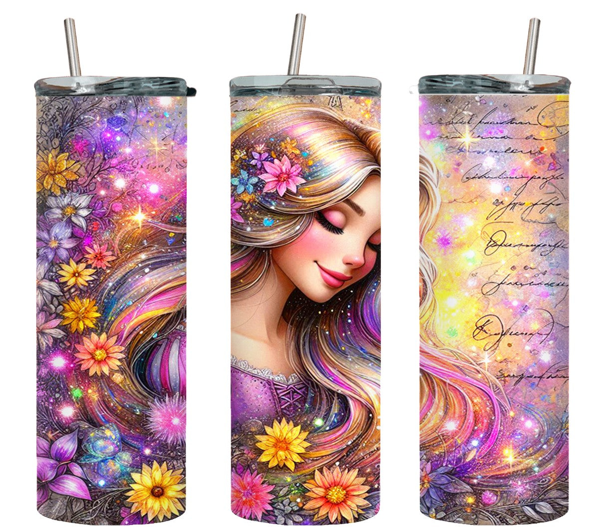 Long Hair Princess-11122 - tumbler