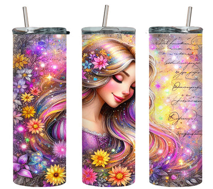 Long Hair Princess-11122 - tumbler