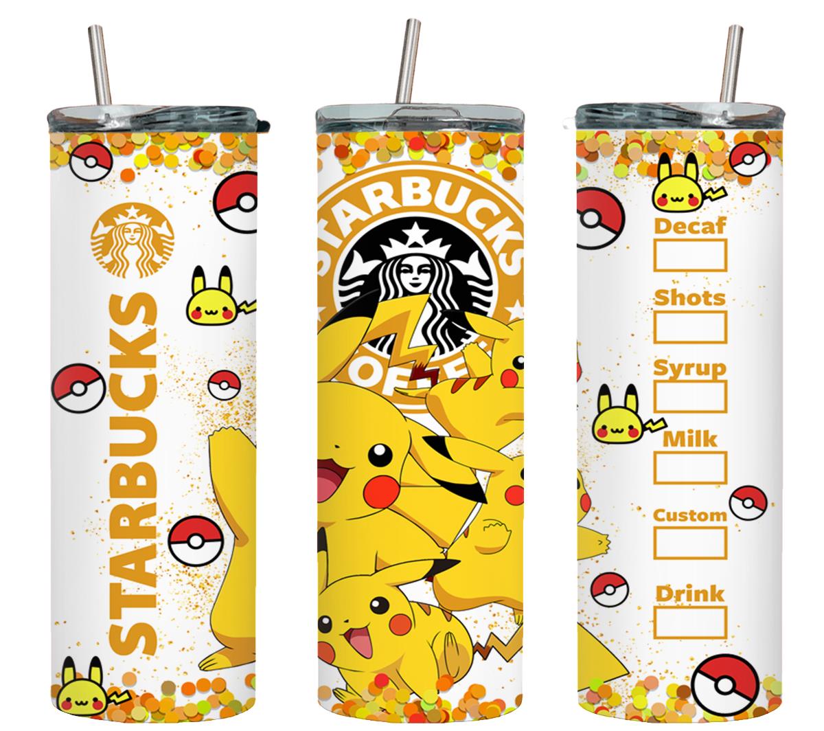 Pikachu Starbucks-8607 - tumbler