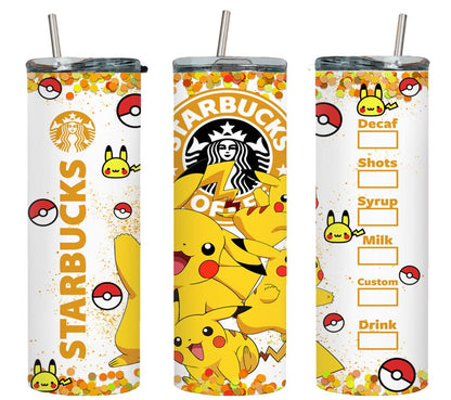 Pikachu Starbucks-8607 - tumbler