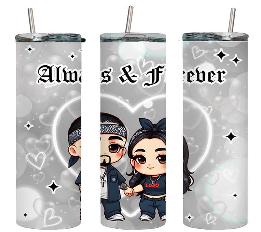 Always and Forever-8510 - tumbler