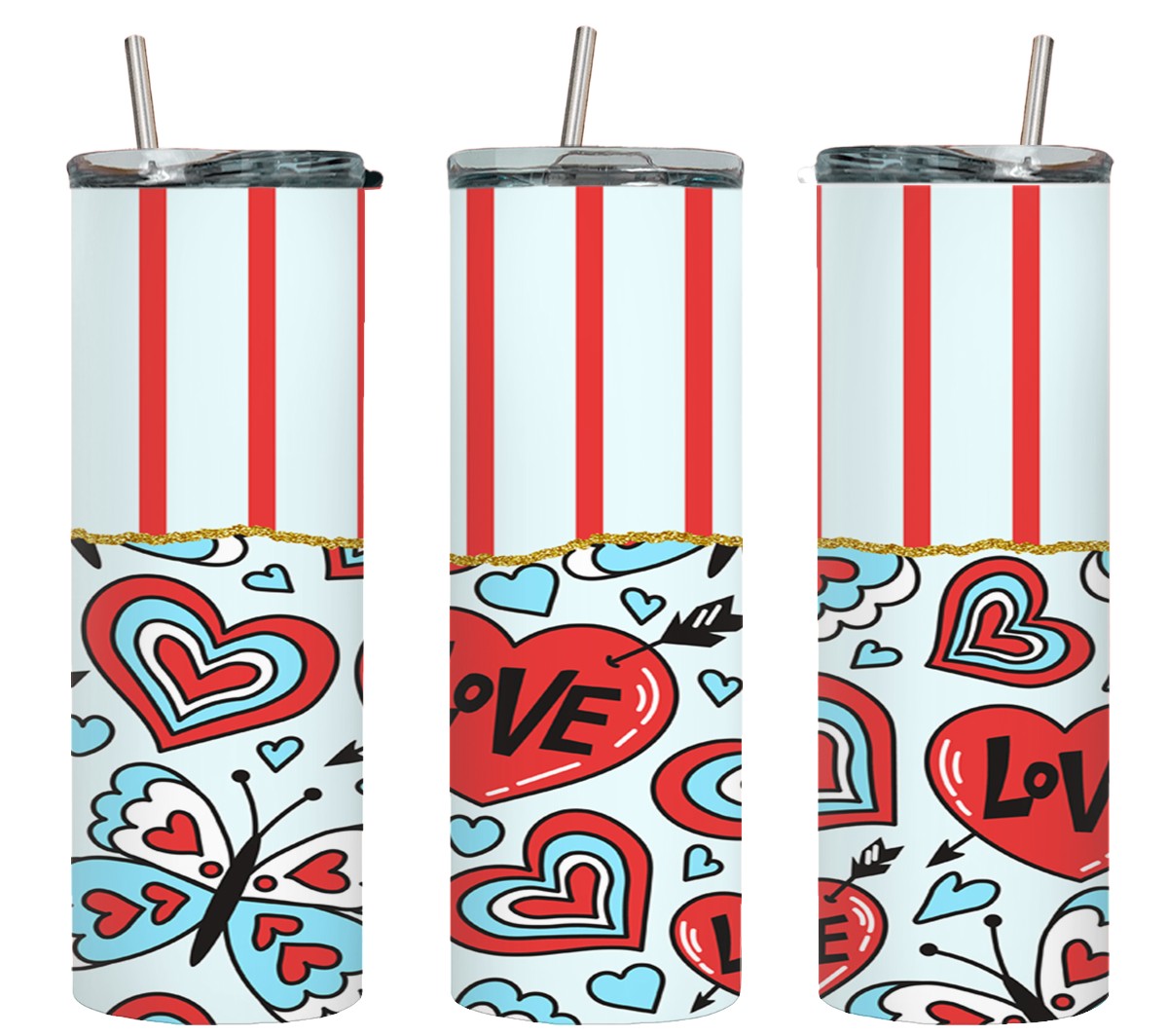 Heart Love Lines-10586 - tumbler
