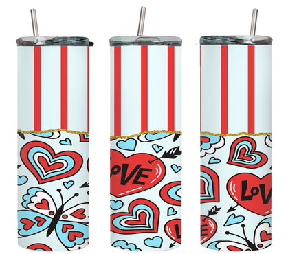 Heart Love Lines-10586 - tumbler