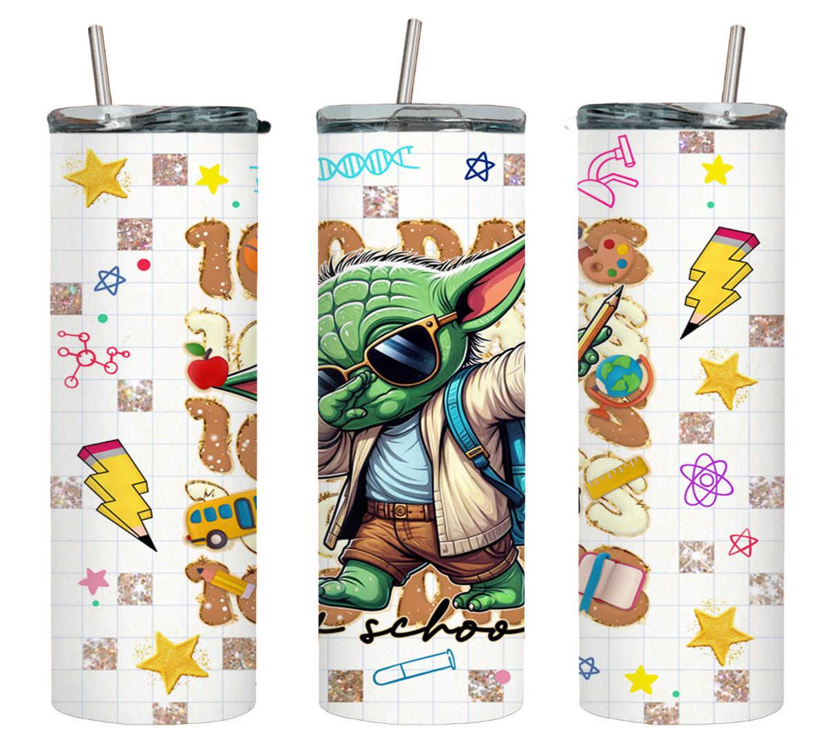 100 Days of School-8790 - tumbler