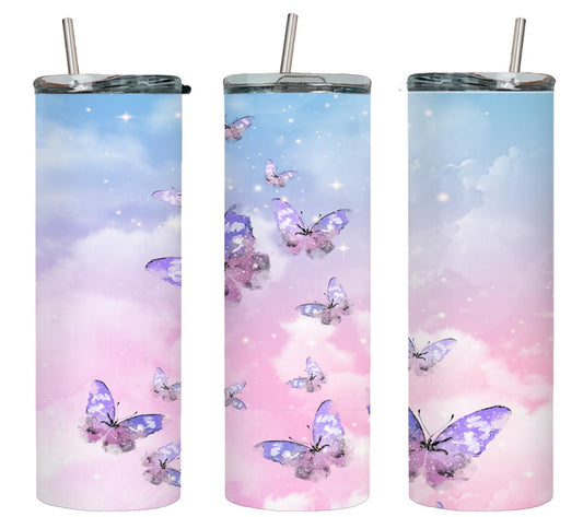 Butterflies - tumbler