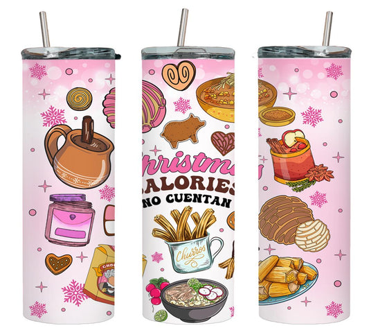 Christmas Calories No Cuentan-8426 - tumbler