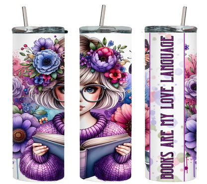 Book Lover-8158 - tumbler