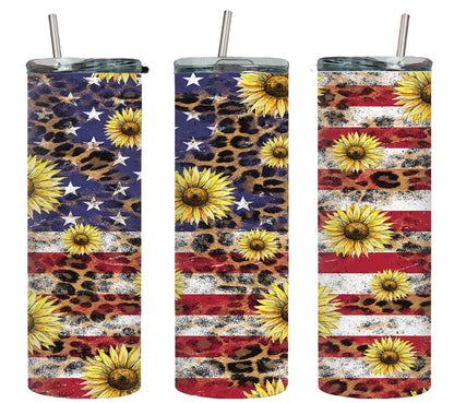 USA Sunflower-10618 - tumbler