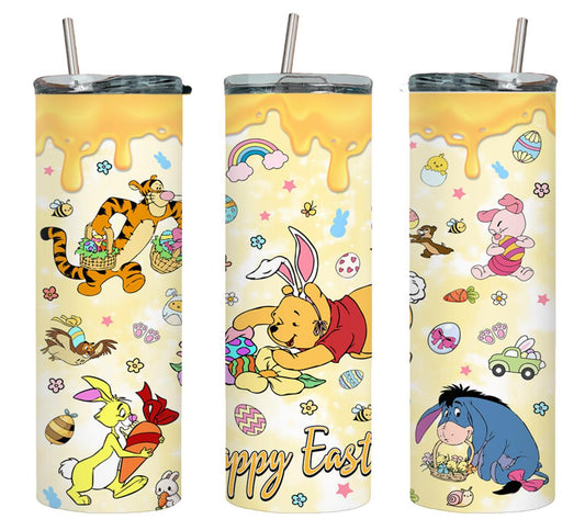 Happy Easter Bear and Friends-9082 - tumbler