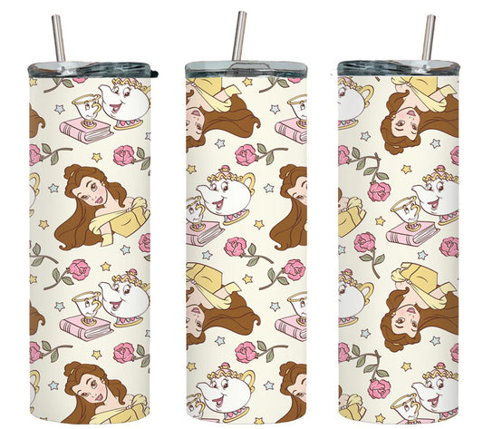 Princess Belle-9314 - tumbler