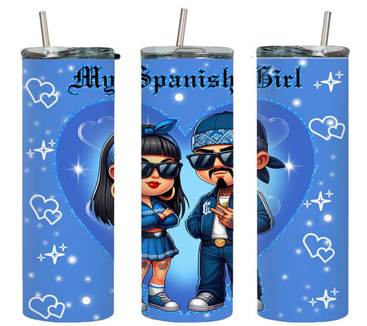 My Spanish Girl-8519 - tumbler
