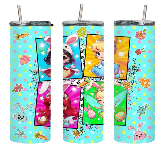 Snow White, Cinderella, Ariel, Tinker Bell-8923 - tumbler