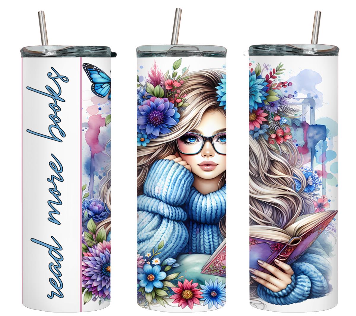 Book Lover-8146 - tumbler