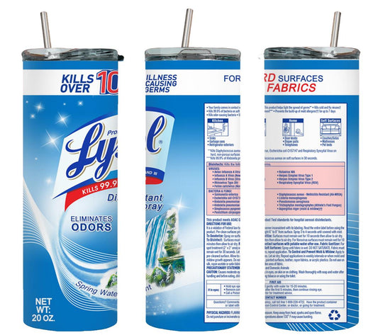 Lysol - tumbler