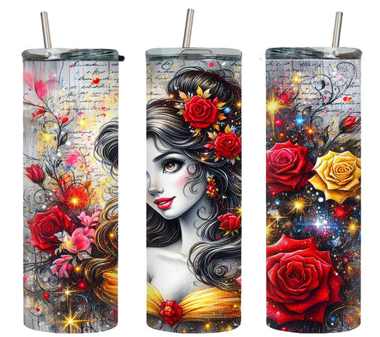 Princess Belle-9315 - tumbler