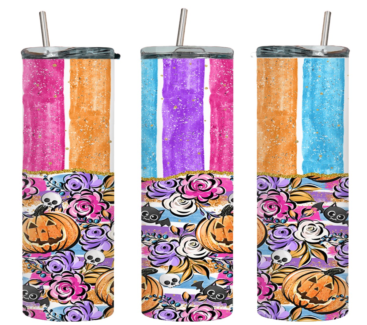 Pumpkin Stripe-10600 - tumbler