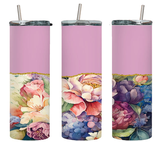 Yore Floral - tumbler