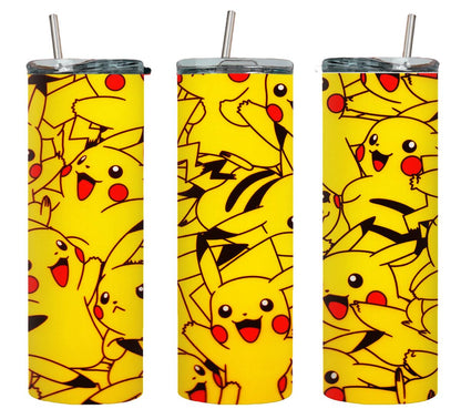 Yellow Electric Rodent-7971 - tumbler