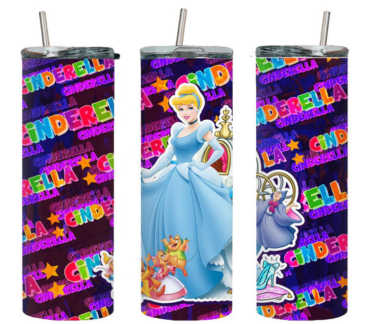 Princess Cinderella-9325 - tumbler