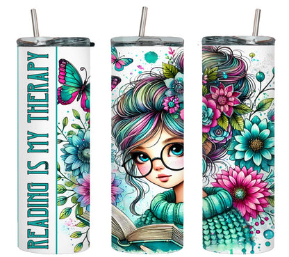 Book Lover-8155 - tumbler