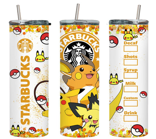Pikachu Starbucks-8609 - tumbler