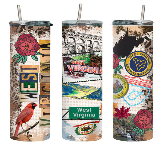 West Virginia-8418 - tumbler