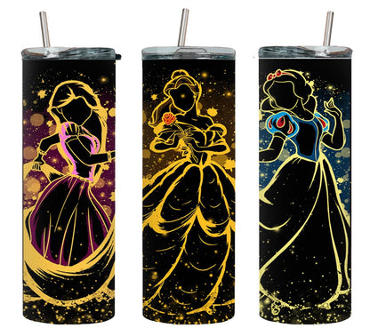 Neon Princess-9413 - tumbler