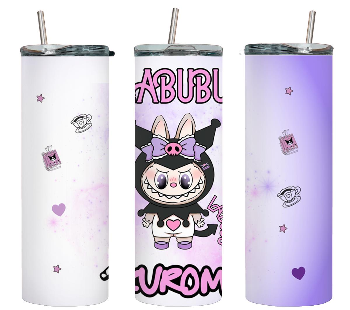 Labubu Kuromi - tumbler