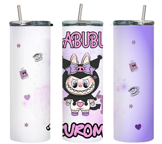Labubu Kuromi - tumbler