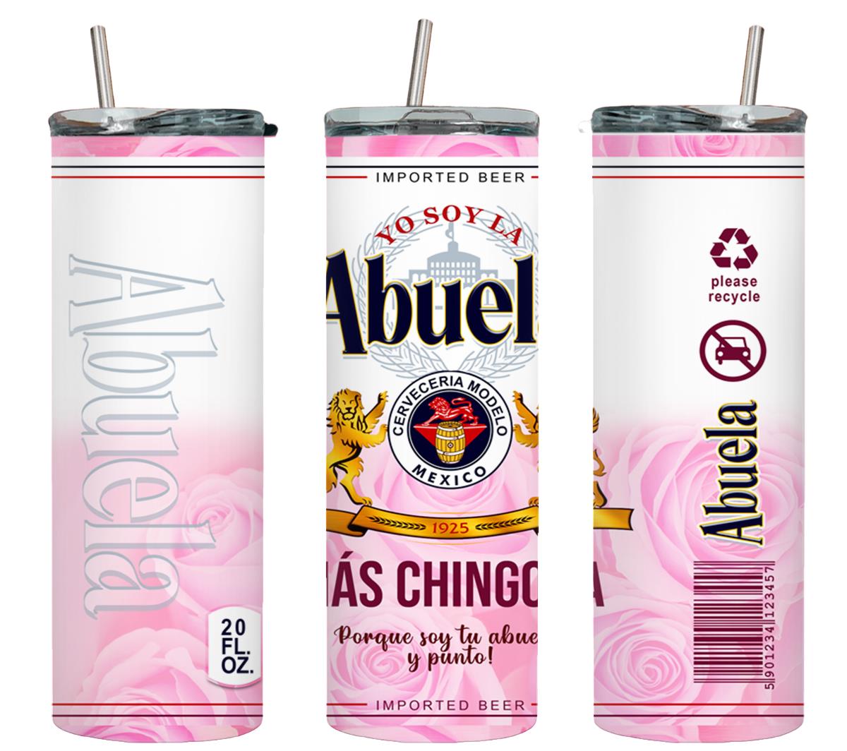 Modelo Abuela Chingona-8492 - tumbler