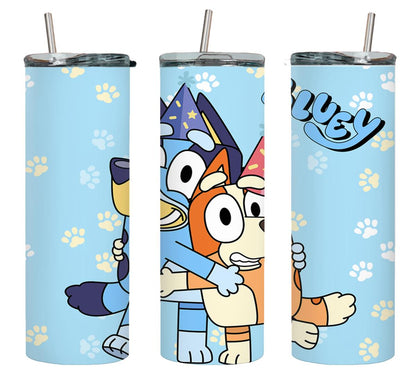 Blue Dog-8647 - tumbler