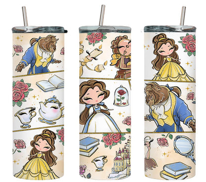 Princess Belle-9305 - tumbler