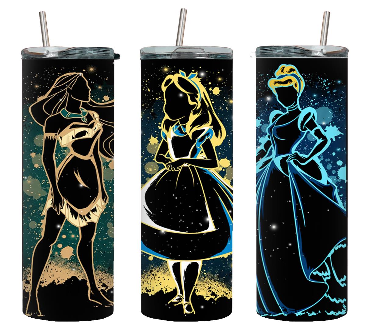 Neon Princess-9414 - tumbler