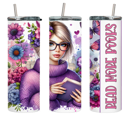 Book Lover - tumbler