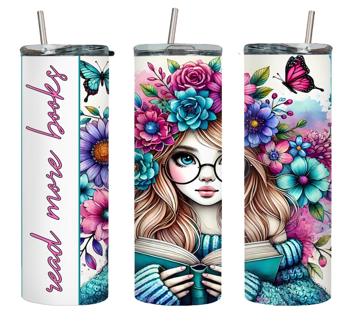 Book Lover-8145 - tumbler