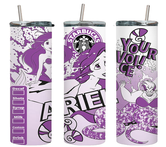 Princess Ariel-9187 - tumbler