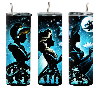 Neon Princess-9418 - tumbler