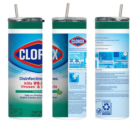 Clorox - tumbler
