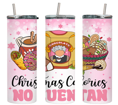 Christmas Calories No Cuentan-8427 - tumbler