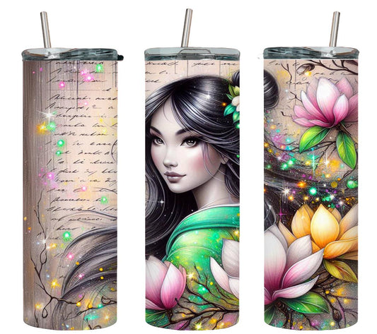 Princess Mulan-9394 - tumbler